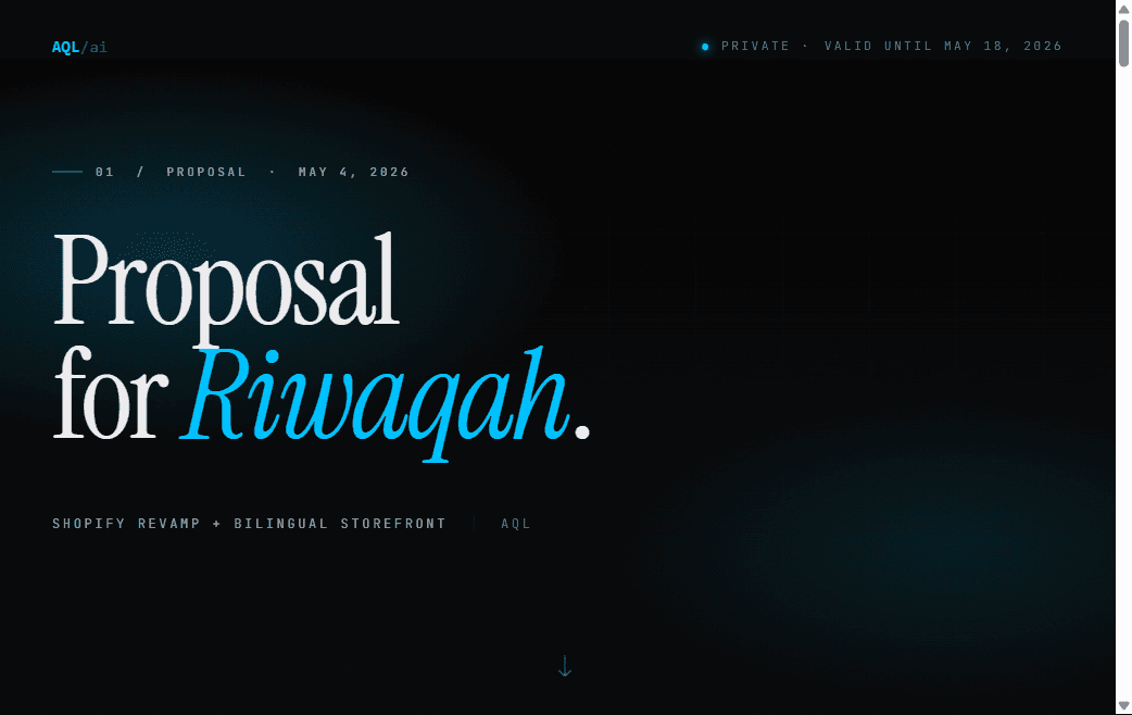 Riwaqah — System